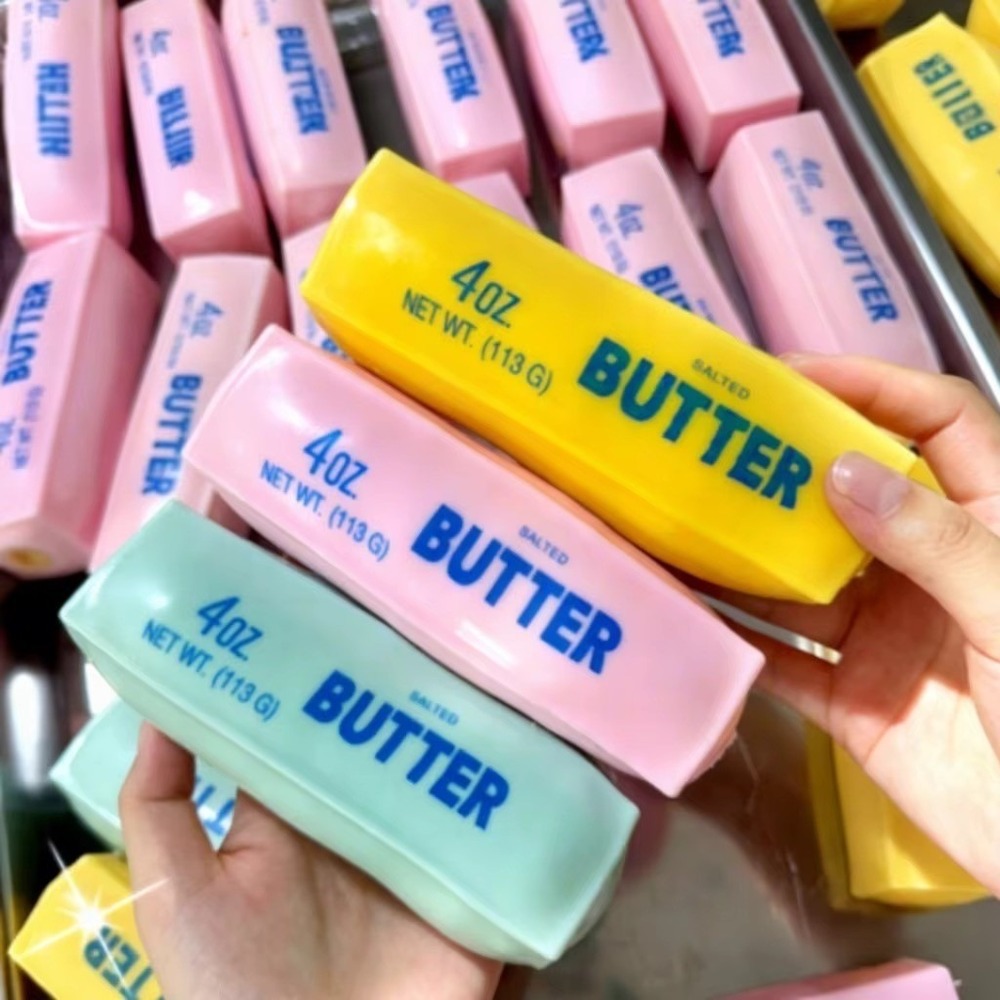 ONE Crunchy Butter Stick Fidget Toy Sensory Stress Relief Novelty Random Color